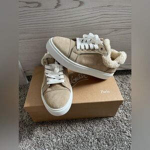 Christian Louboutin Fun Vieirissima Atlas Red Suede